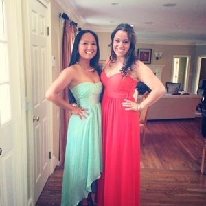 Fun! Unique orange BCBG dress!!!